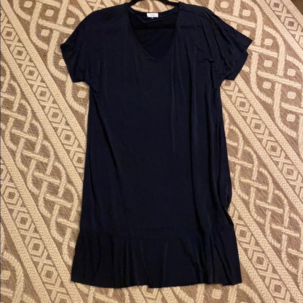 ECRU Navy Shift Dress